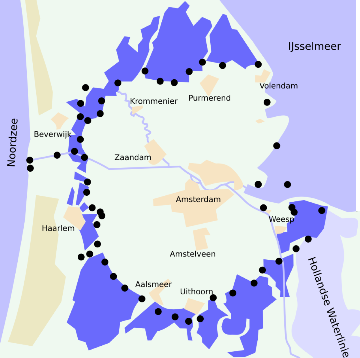 defence line amsterdam netherlands