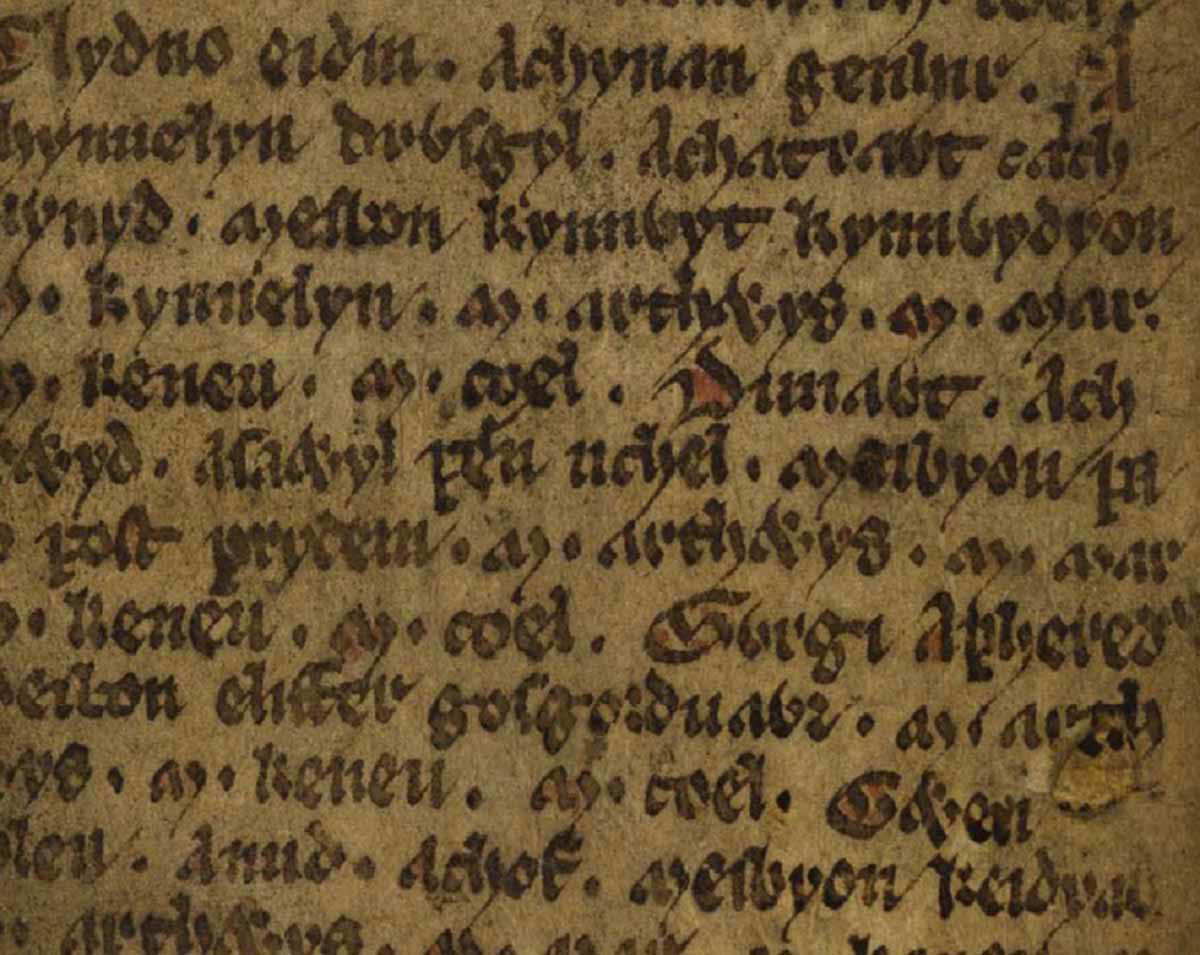 descent men north bonedd gwyr gogledd peniarth ms 45 folio 291