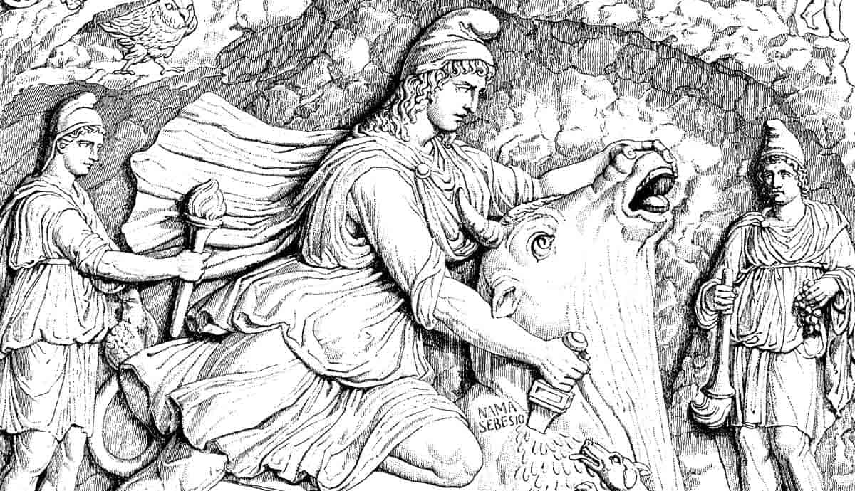 did rome abduct mithas persian god sun