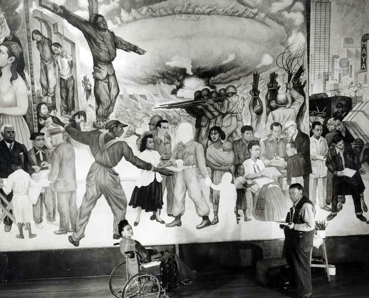 diego rivera frida kahlo nightmare war dream peace