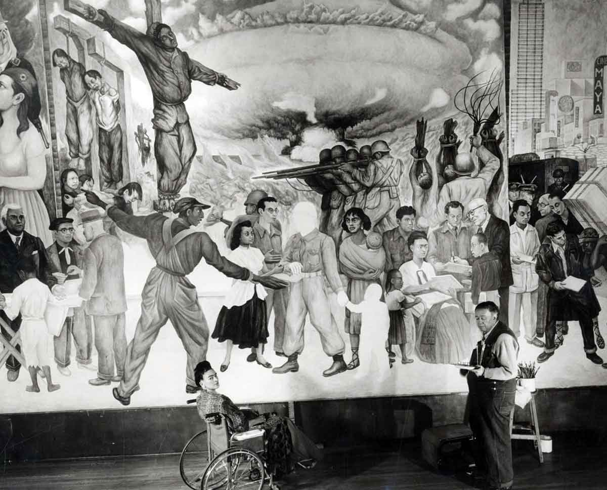 diego rivera frida kahlo nightmare war dream peace