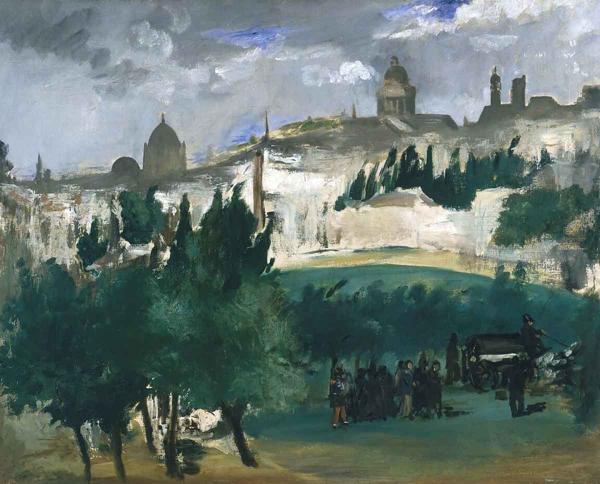 edouard manet funeral painting