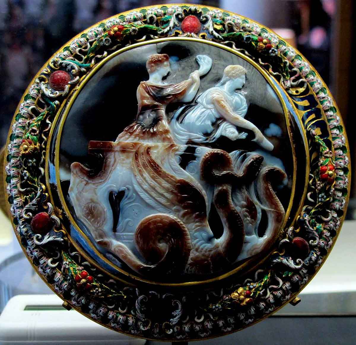 emperor claudius and messalina gemstone
