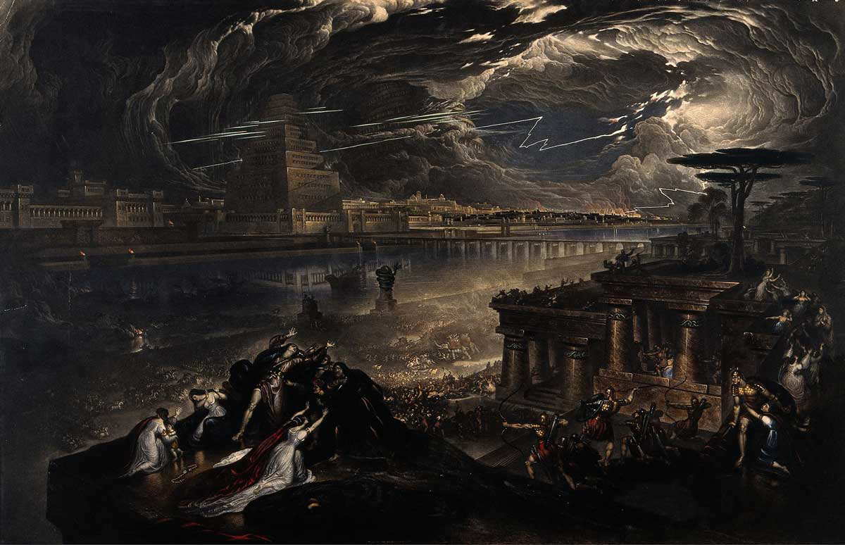 fall babylon john martin biblical timeline