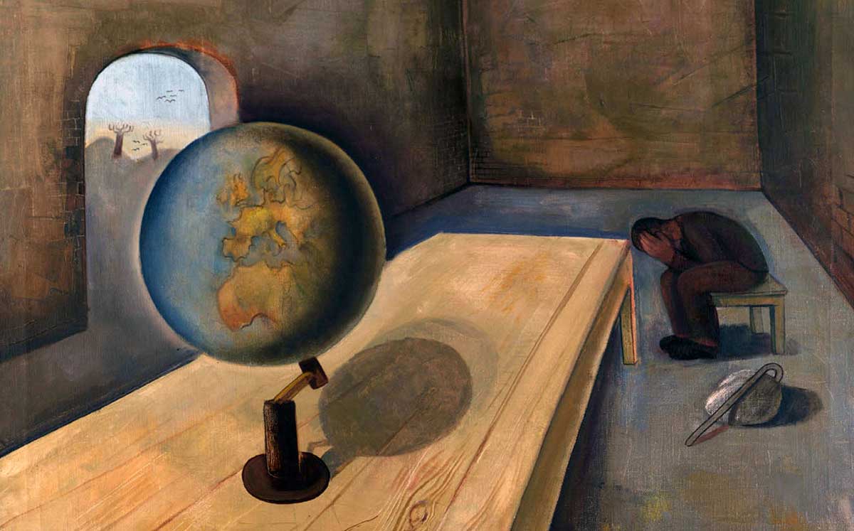 felix nussbaum refugee painting