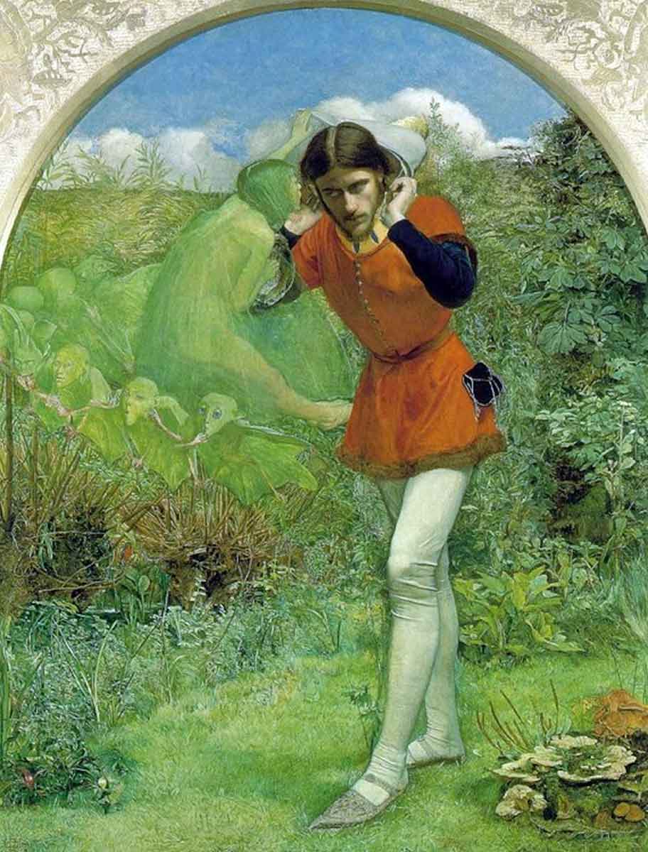 ferdinand lured ariel millais 1850