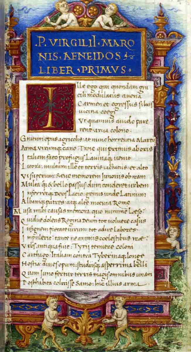 folio aeneid cristoforo majorana