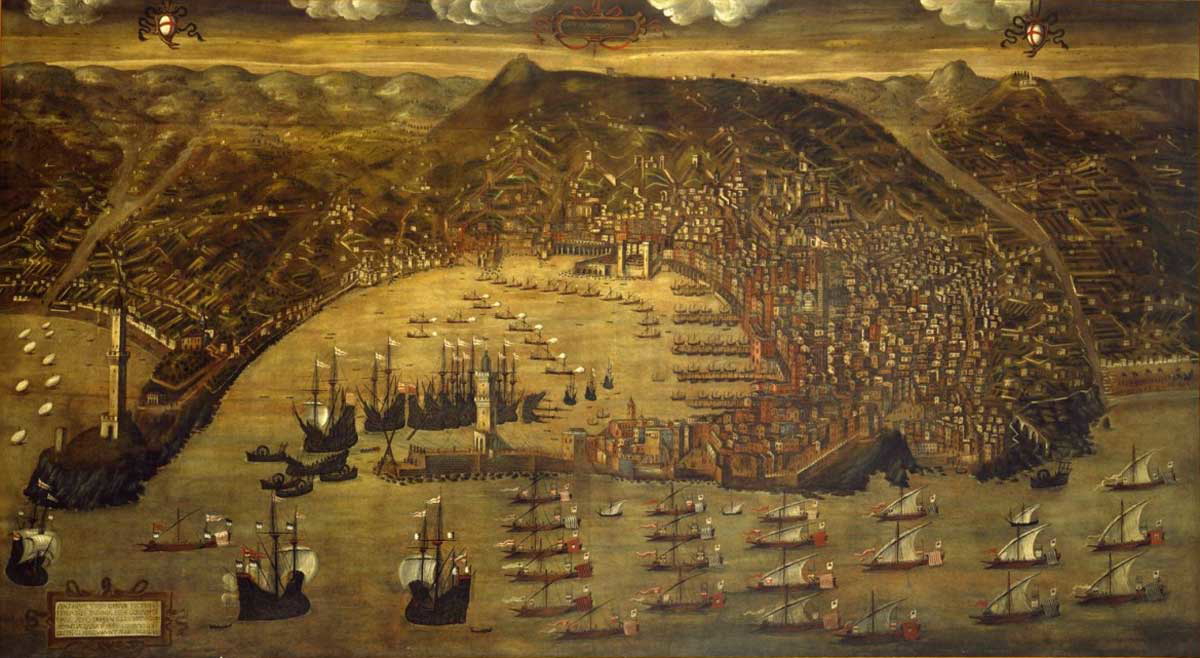genoa ships medieval cities