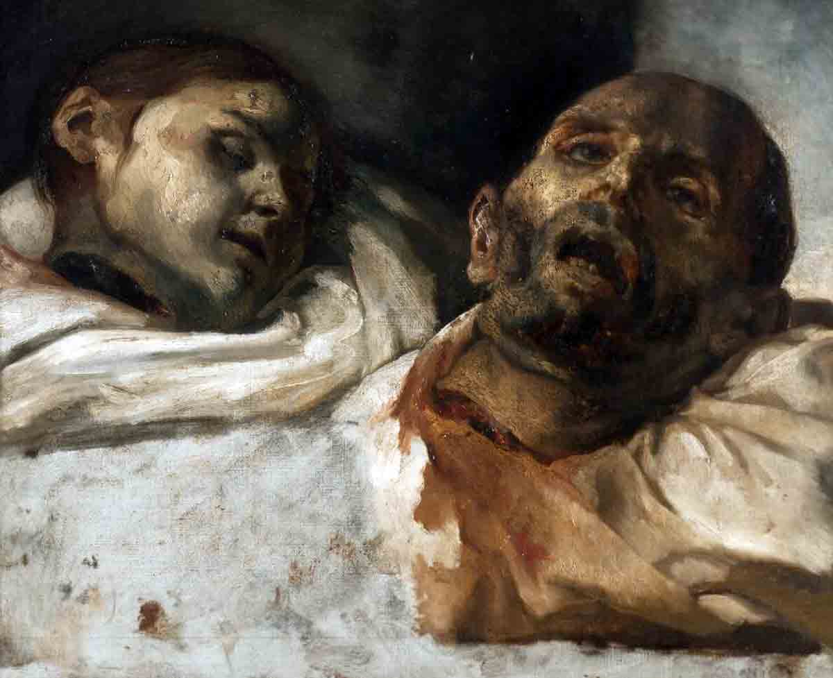 gericault heads painting