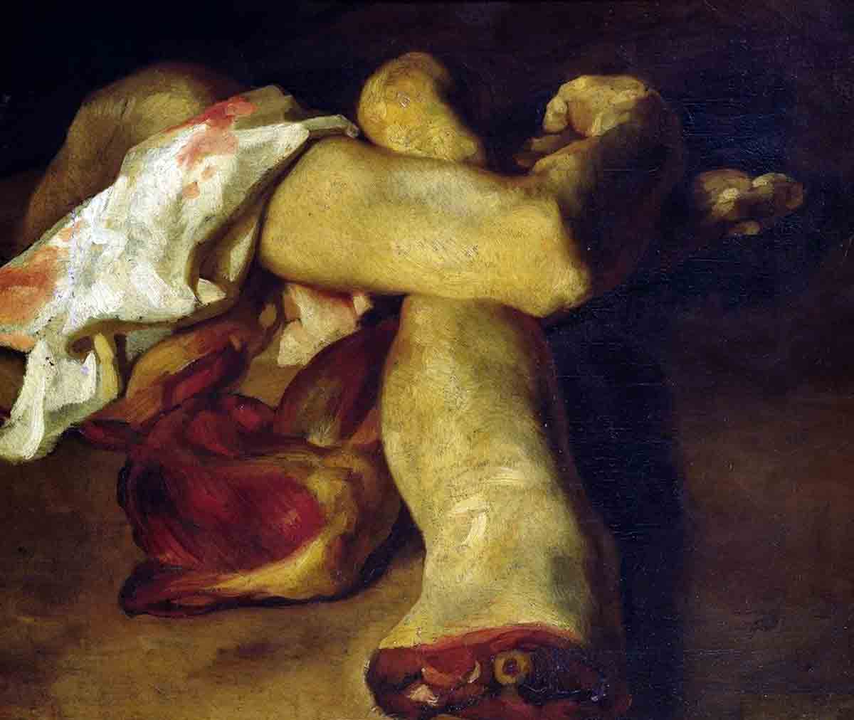 gericault legs painting