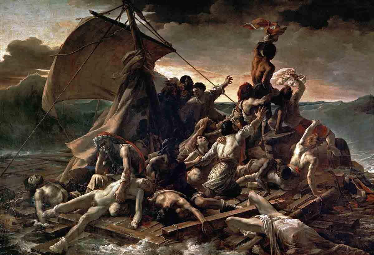 gericault the raft of the medusa painting