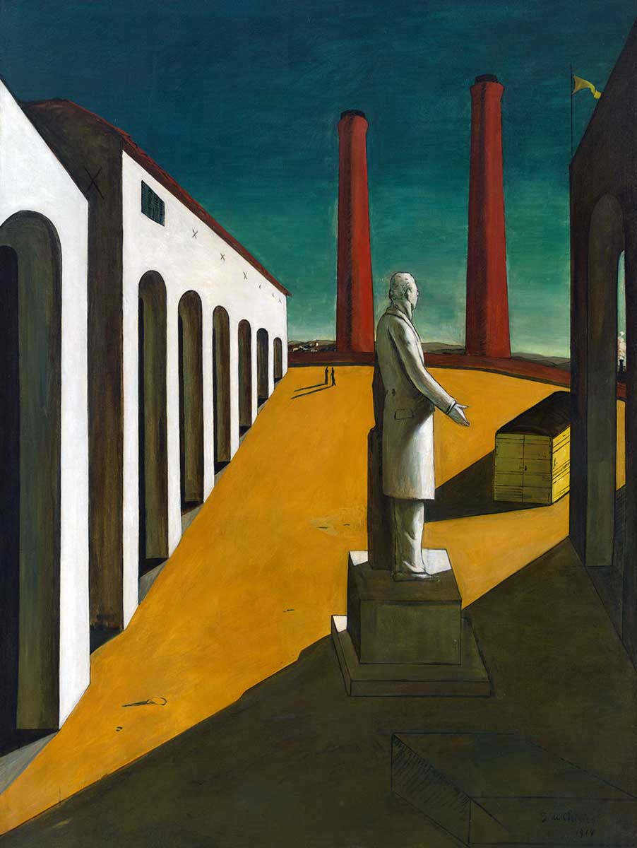 giorgio de chirico enigma of day painting