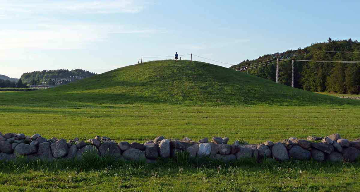 gokstadhaugen norway burial mound