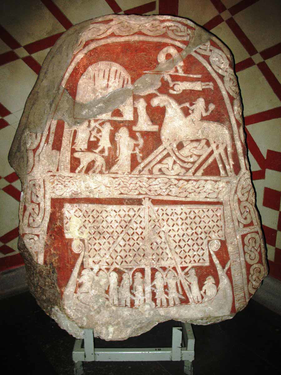 gotland stone sleipnir norse symbols