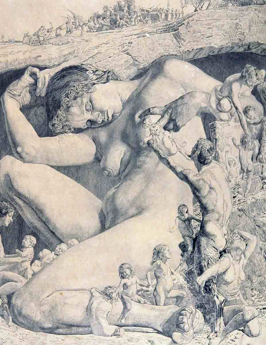 greiner gaia drawing primodrial gods
