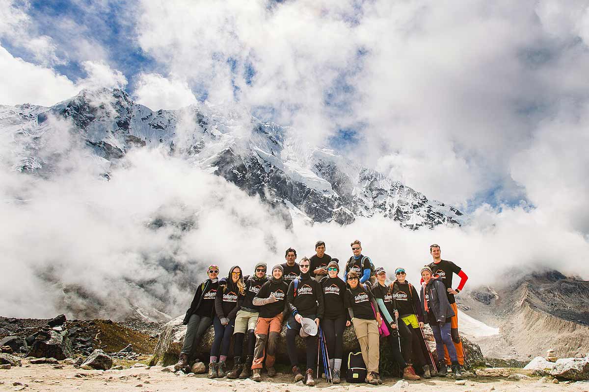 group mt salkantay machu picchu peru
