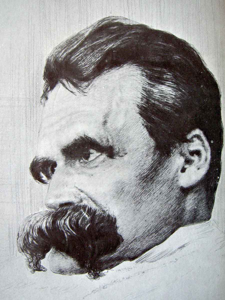 hans olde friedrich nietzsche painting