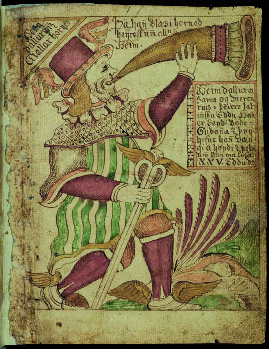 heimdall gjallarhorn norse gods