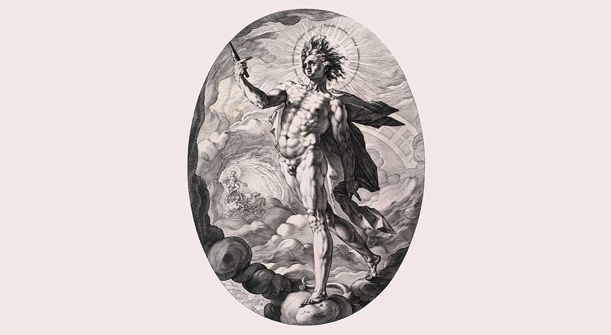 hendrick goltzius print apollo