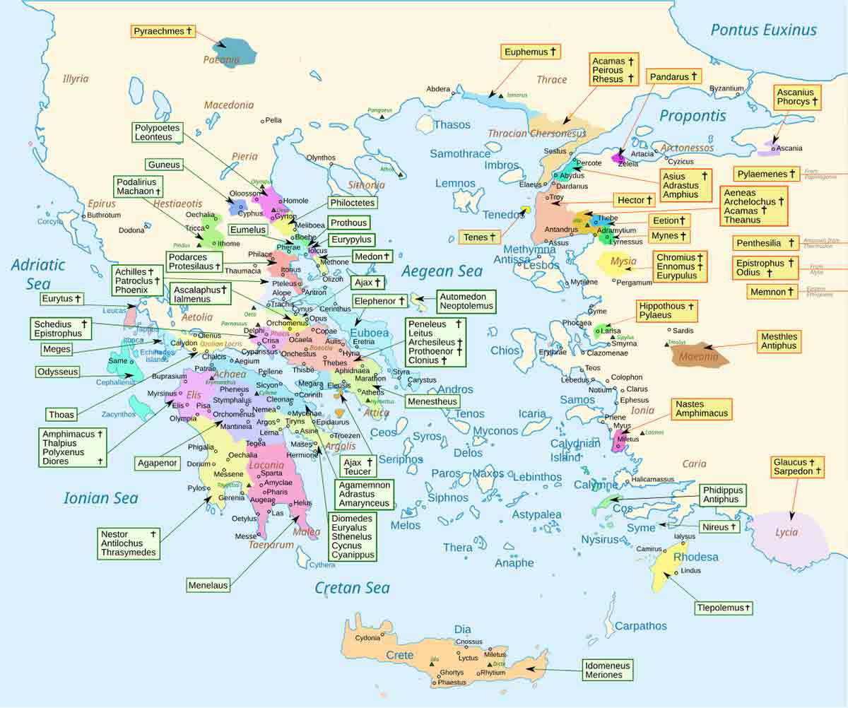 homeric greece catalogue ships iliad credit wikimedia commons 3