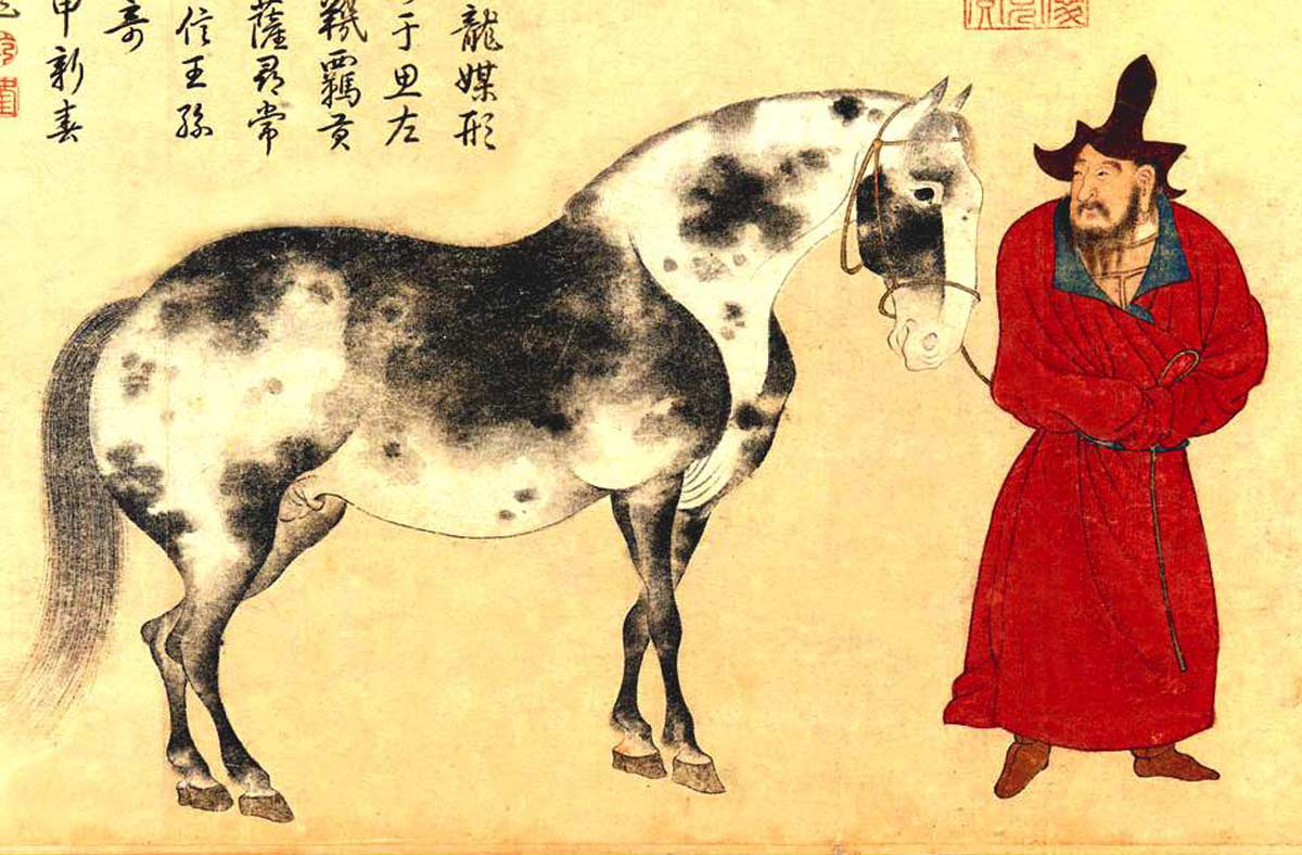 horse and groom yuan dynasty