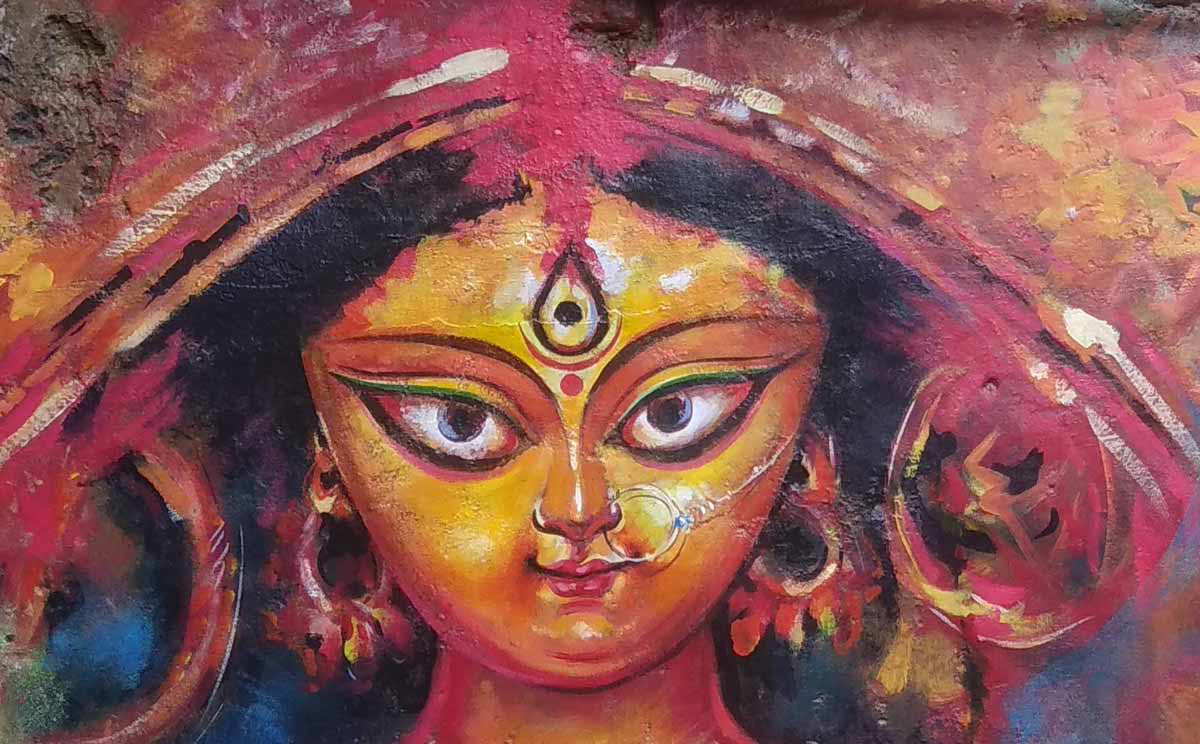 idol goddess durga