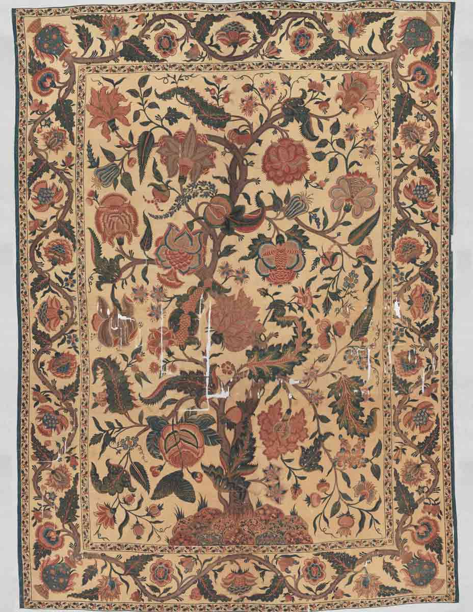 indian bed cover palampore east india company