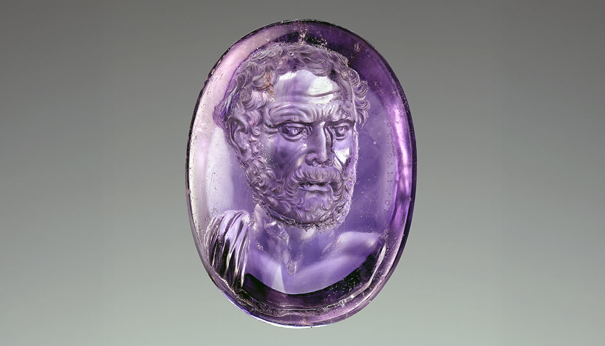 intaglio demosthenes gettymuseum