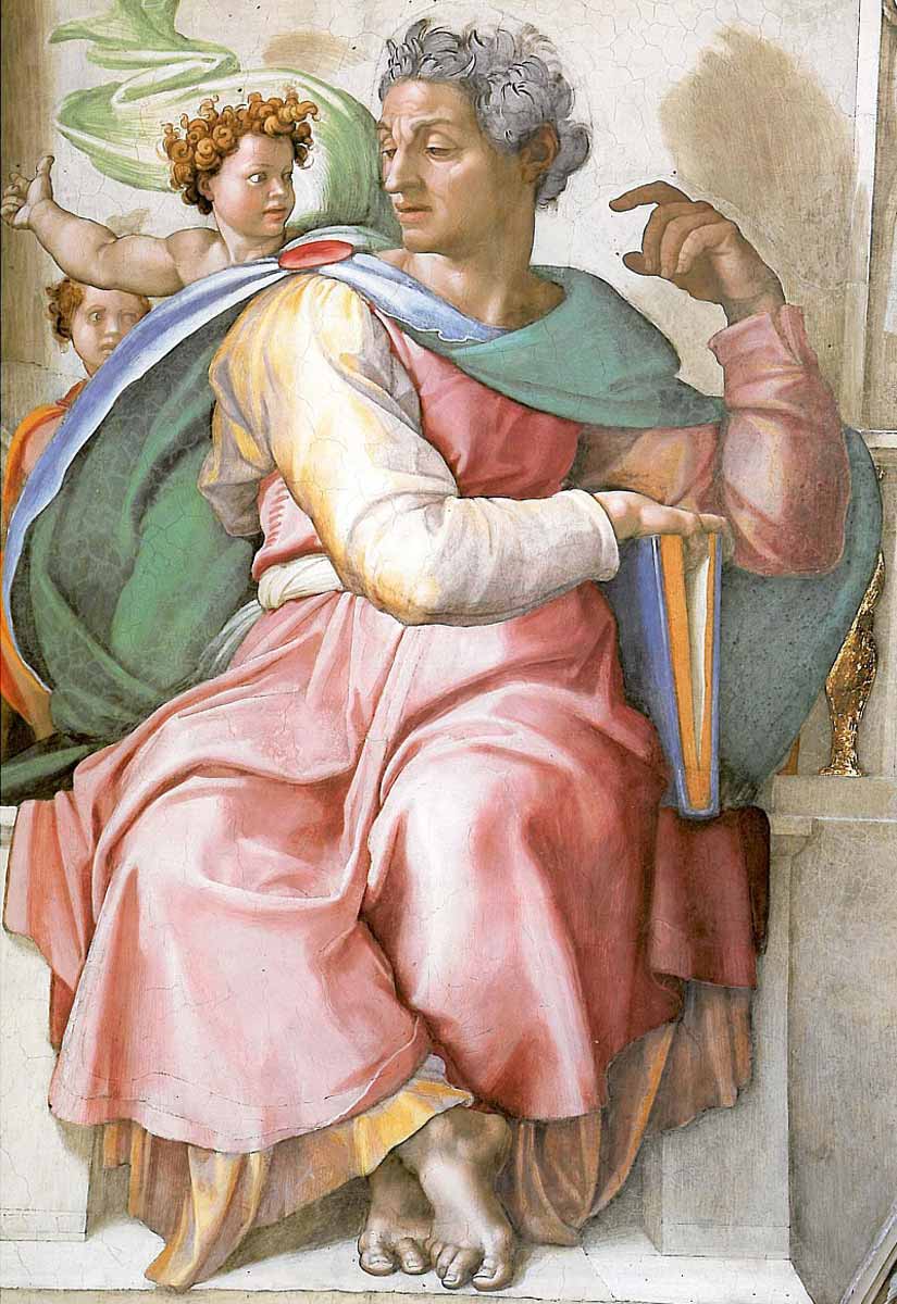 isaiah by michelangelo