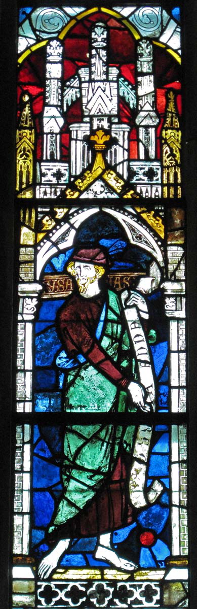 isaiah stained glass