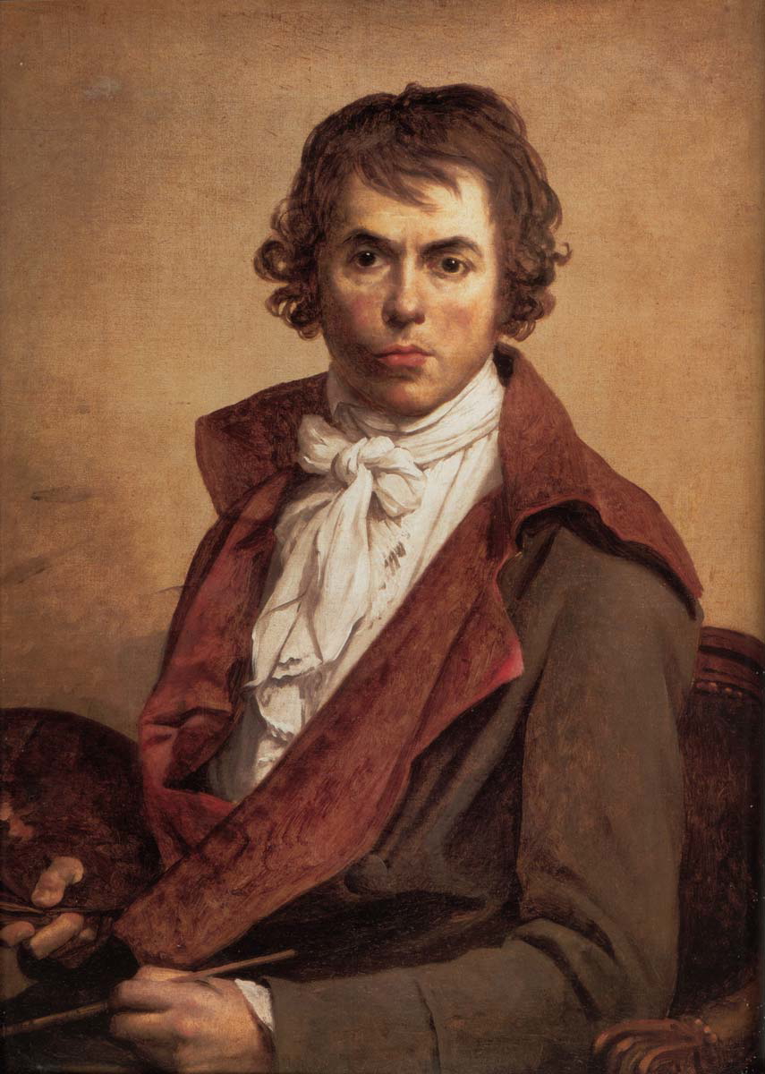 jacque louis david self portrait