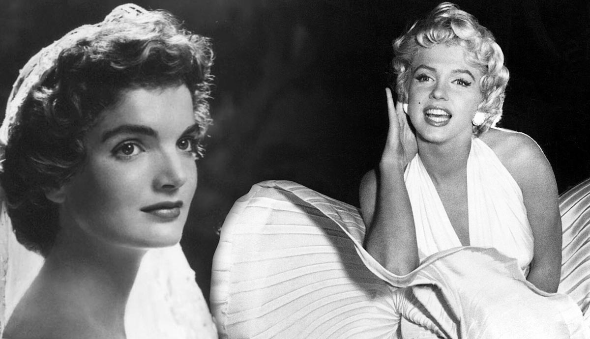 jacqueline kennedy vs marilyn monroe