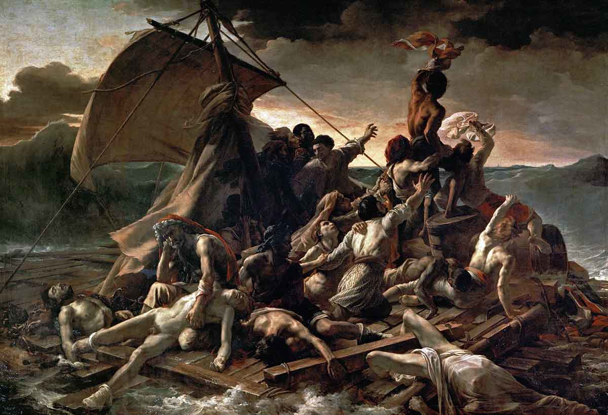 jean théodore géricault raft of medusa painting