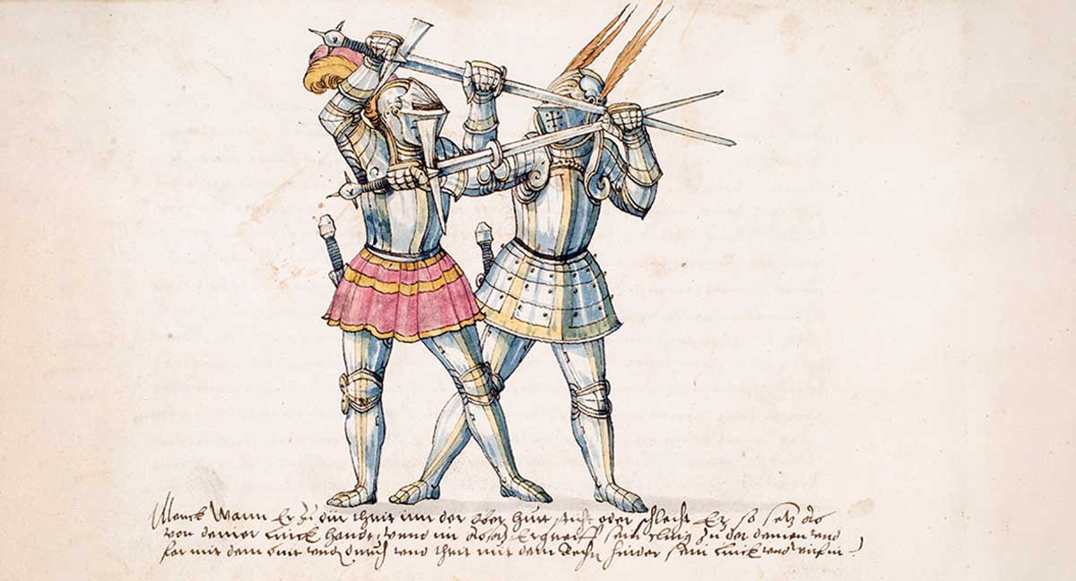 joachim meyer 1544 armored fencing