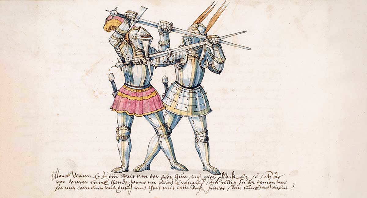 joachim meyer 1544 armored fencing