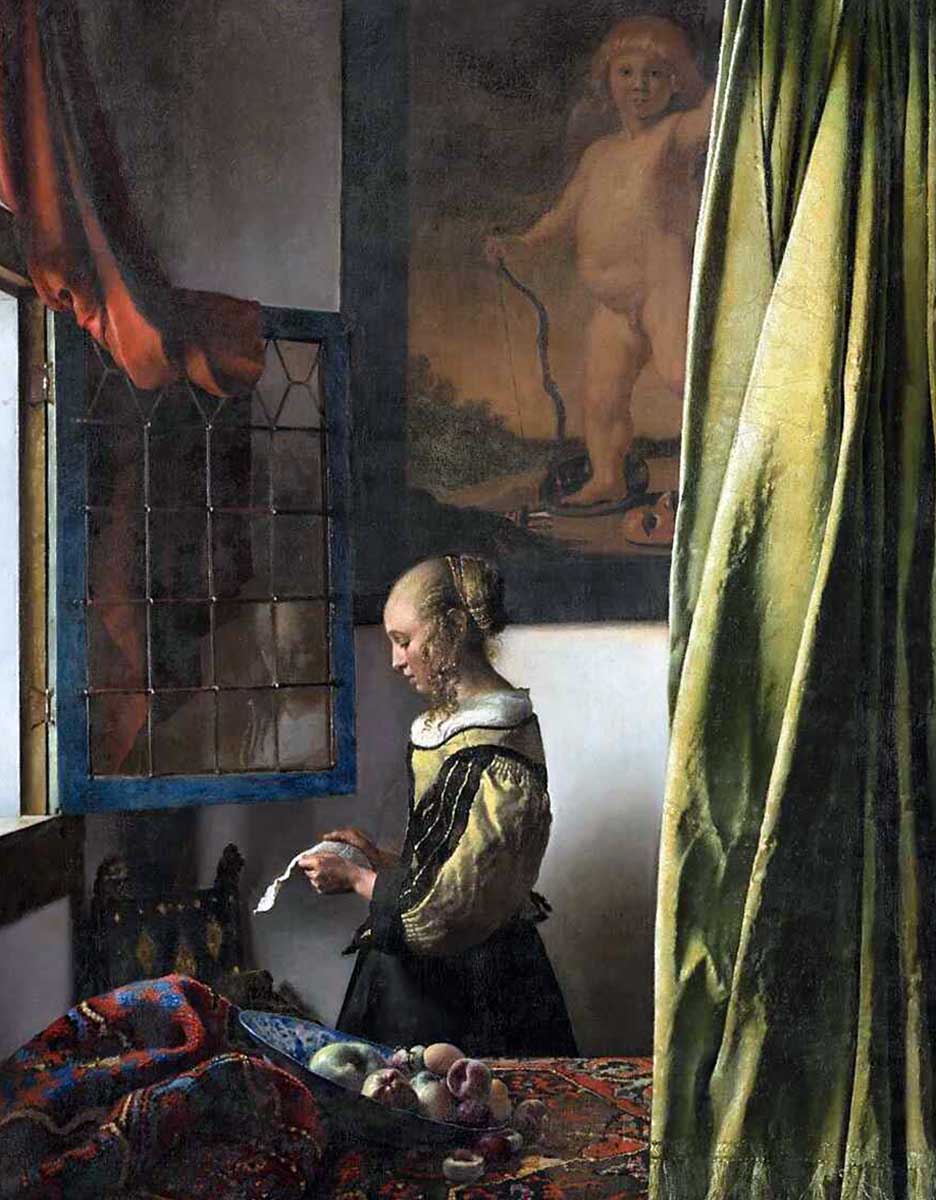 johannes vermeer girl reading letter dresden