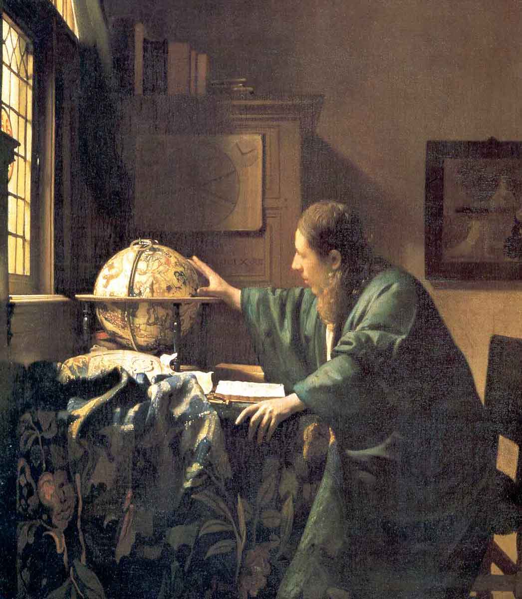 johannes vermeer the astronomer 1668
