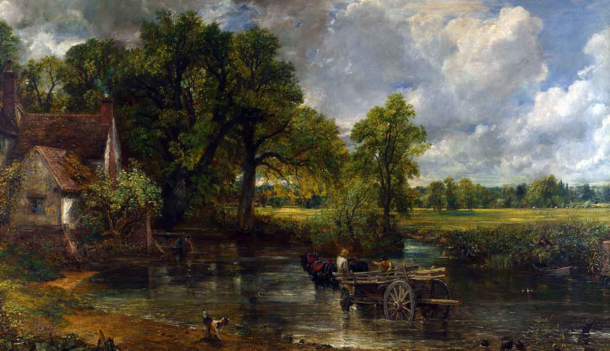 john constable hay wain painting