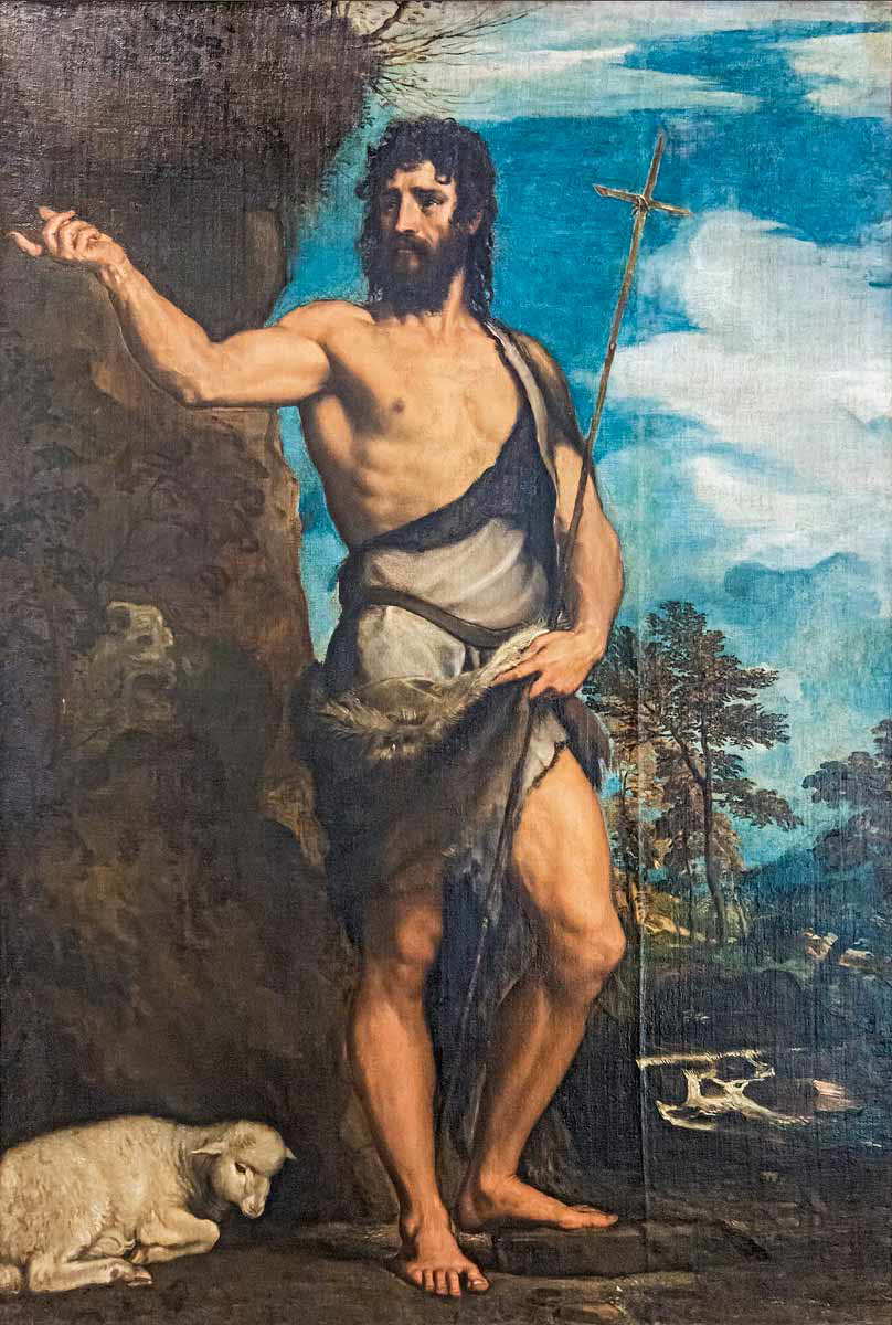 john the baptist titian