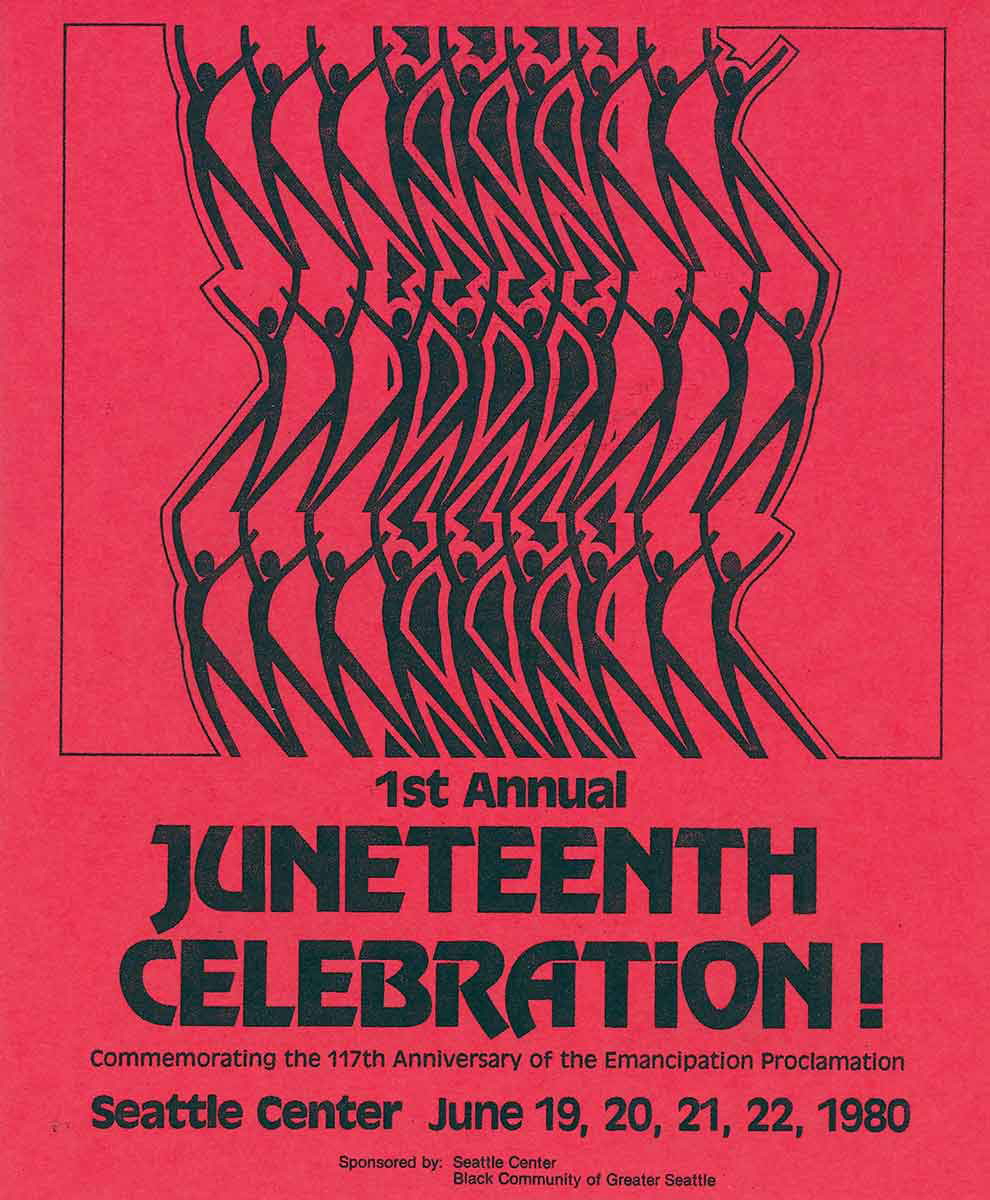 juneteenth celebration flyer 1980