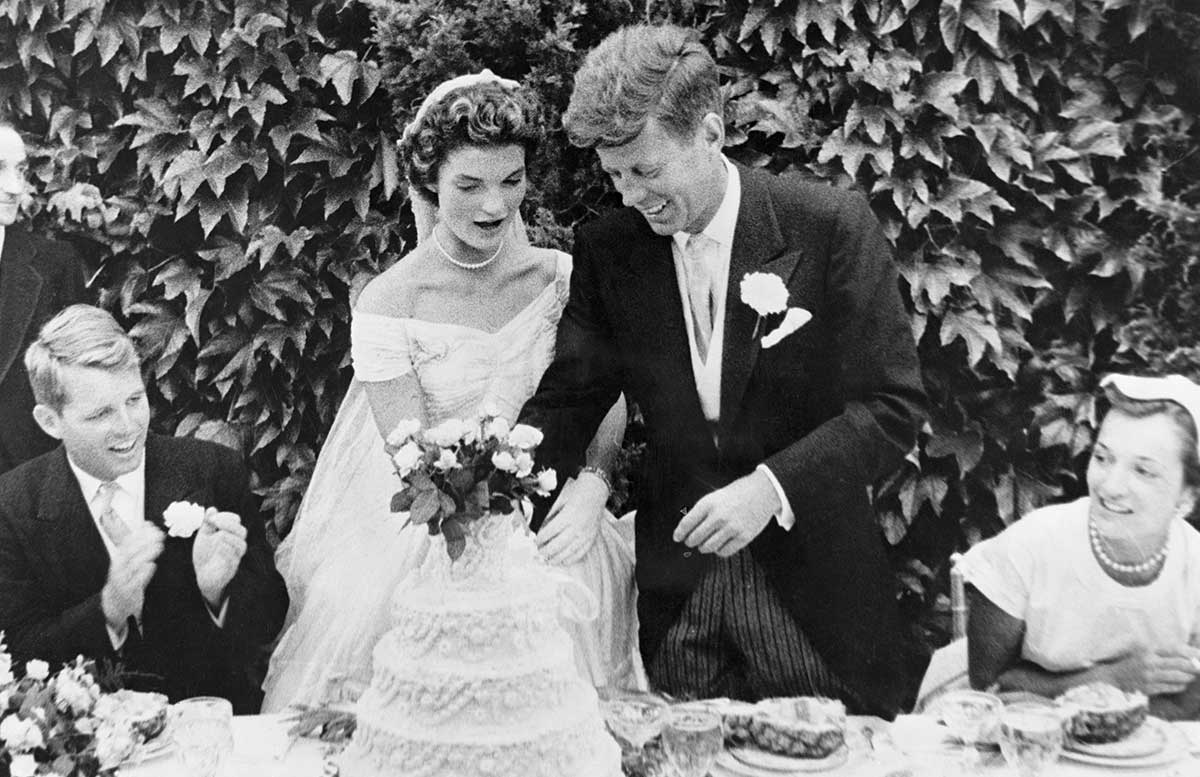 kennedys wedding day