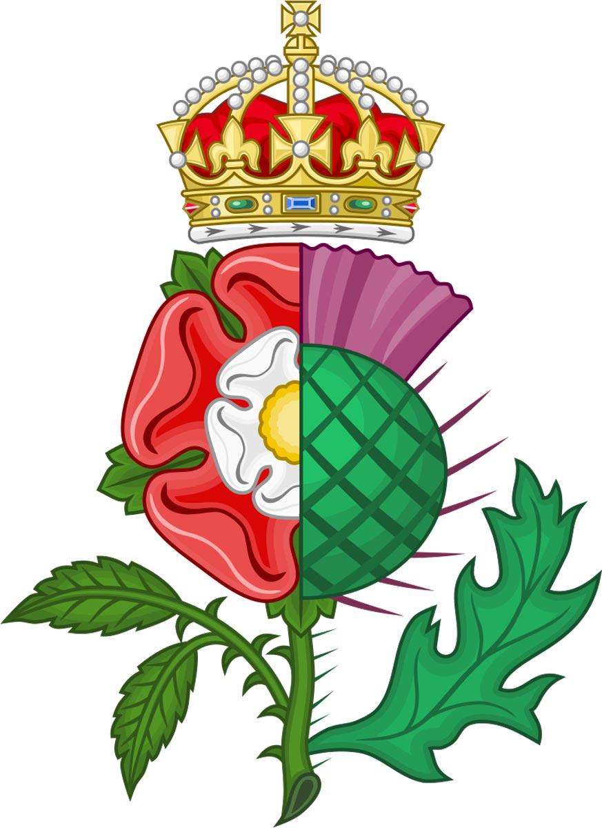 king james i tudor rose