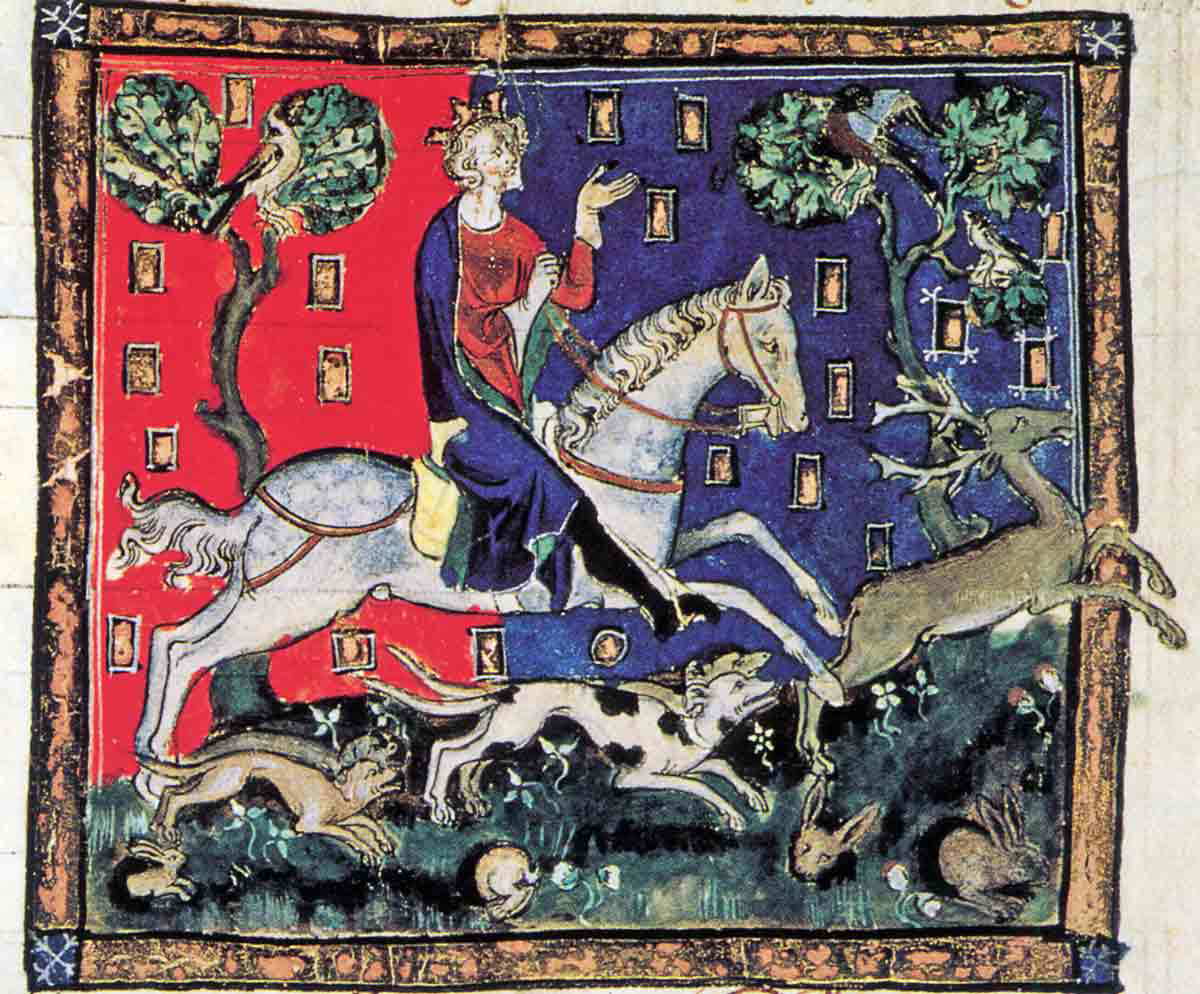 king john out hunting
