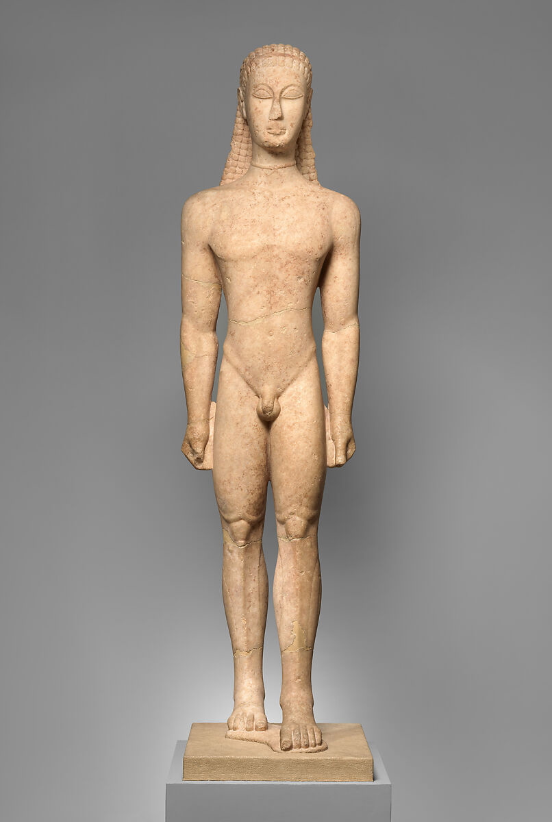 kouros statue met