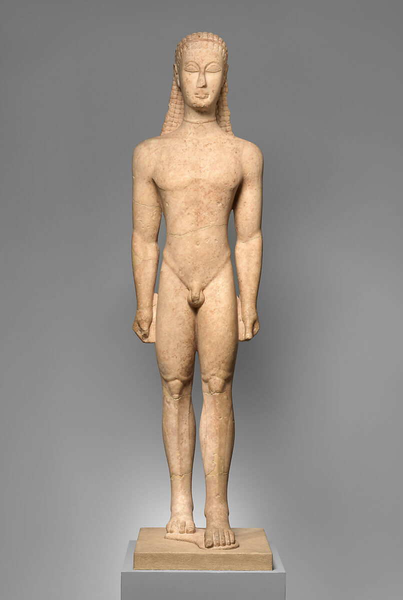 kouros statue met