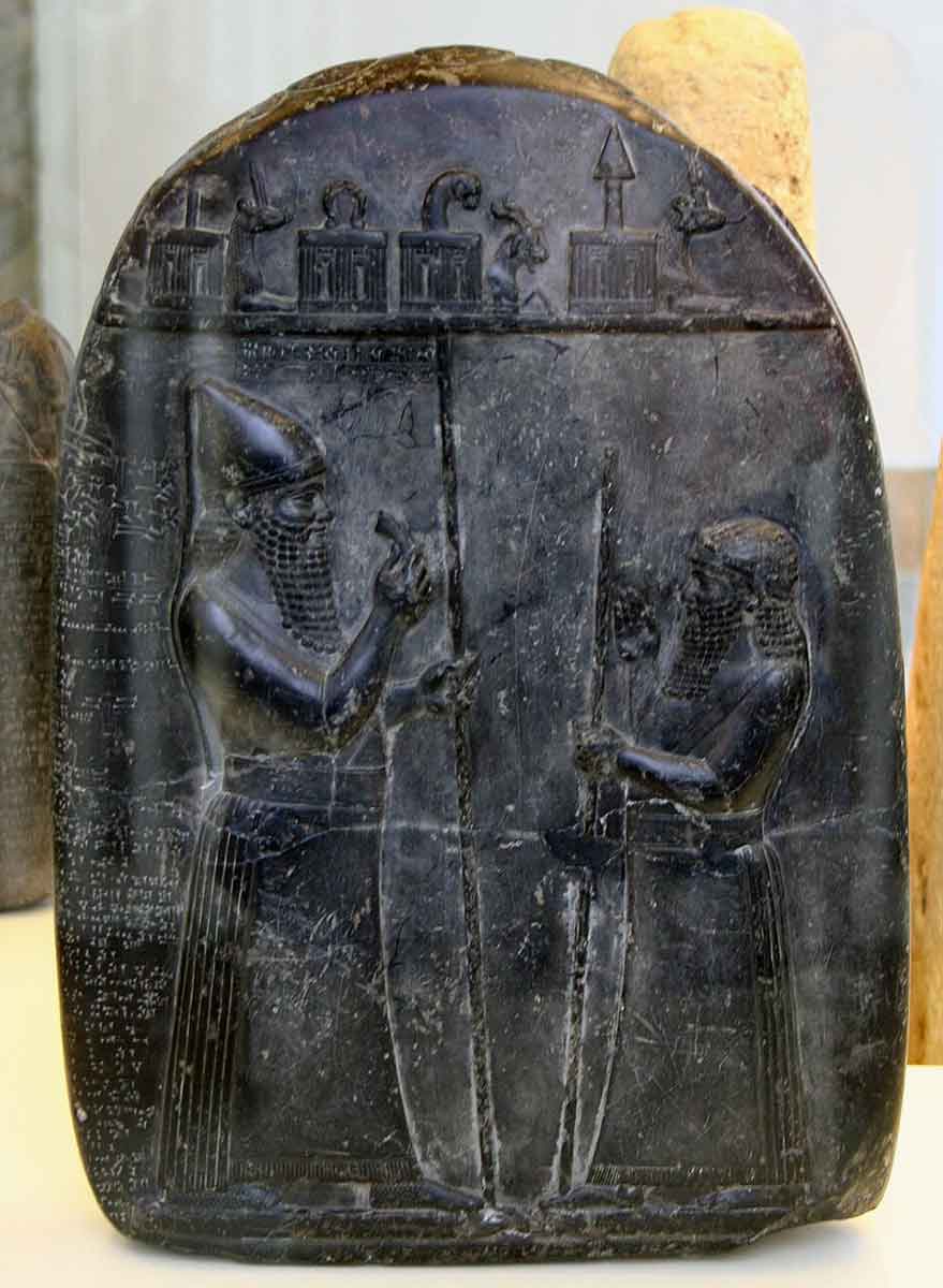 kudurru and marduk kings relief