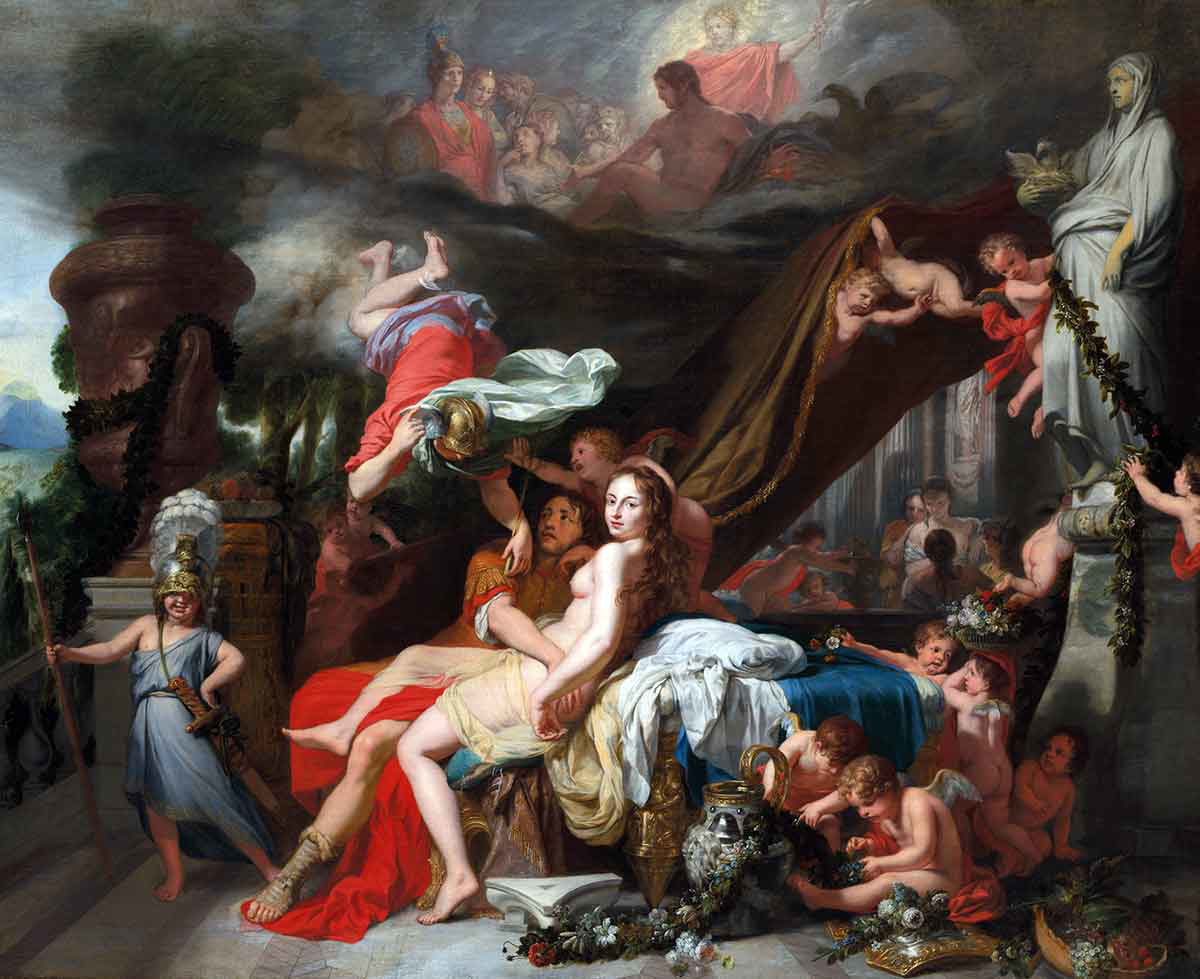 lairesse hermes ordering calypso release odysseus painting