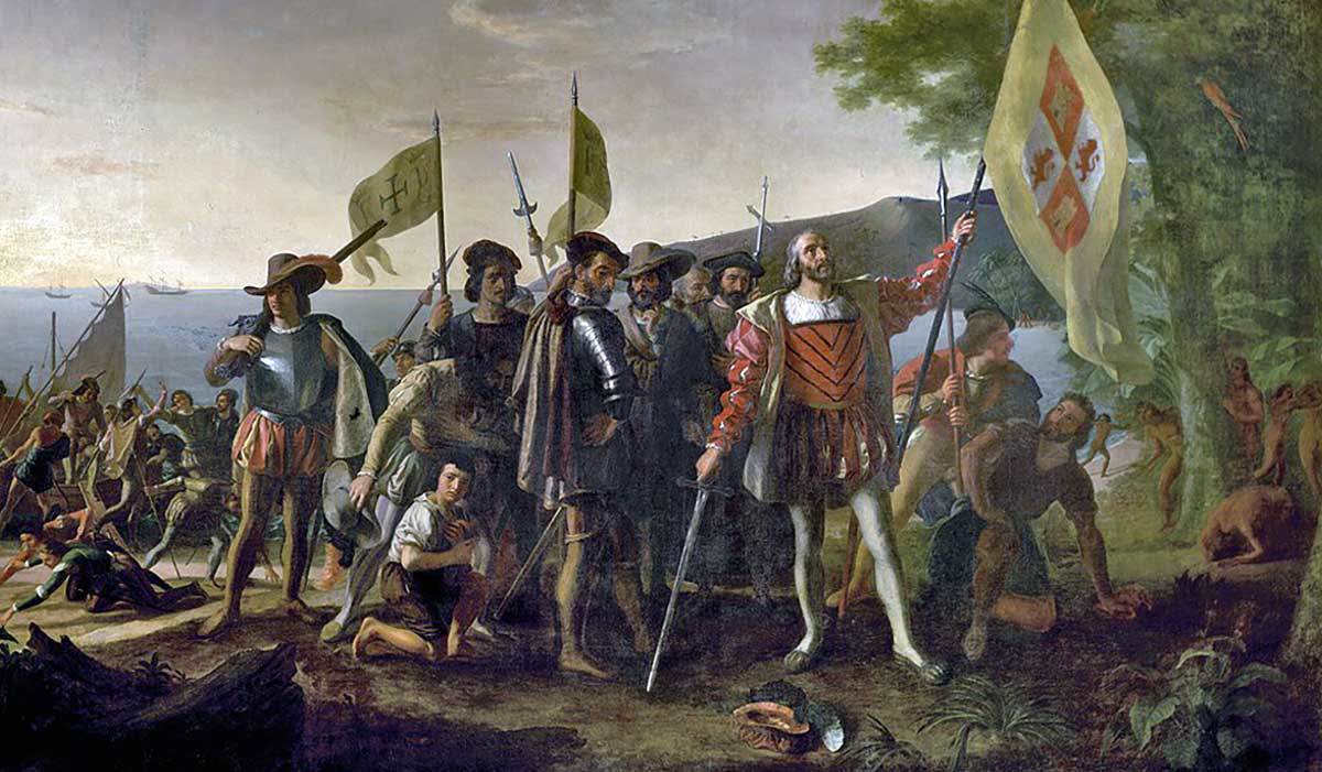 landing of columbus