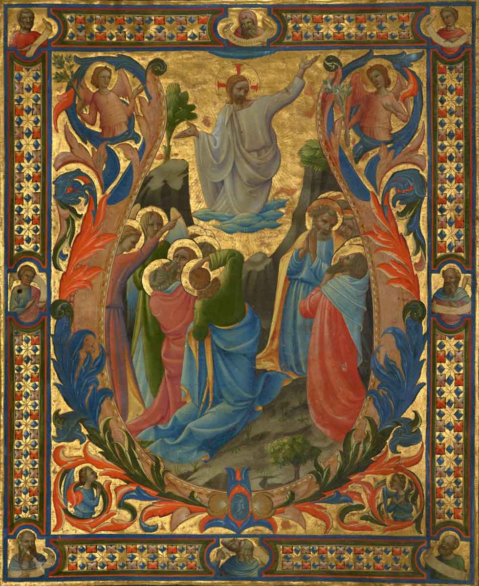 letter v ascension