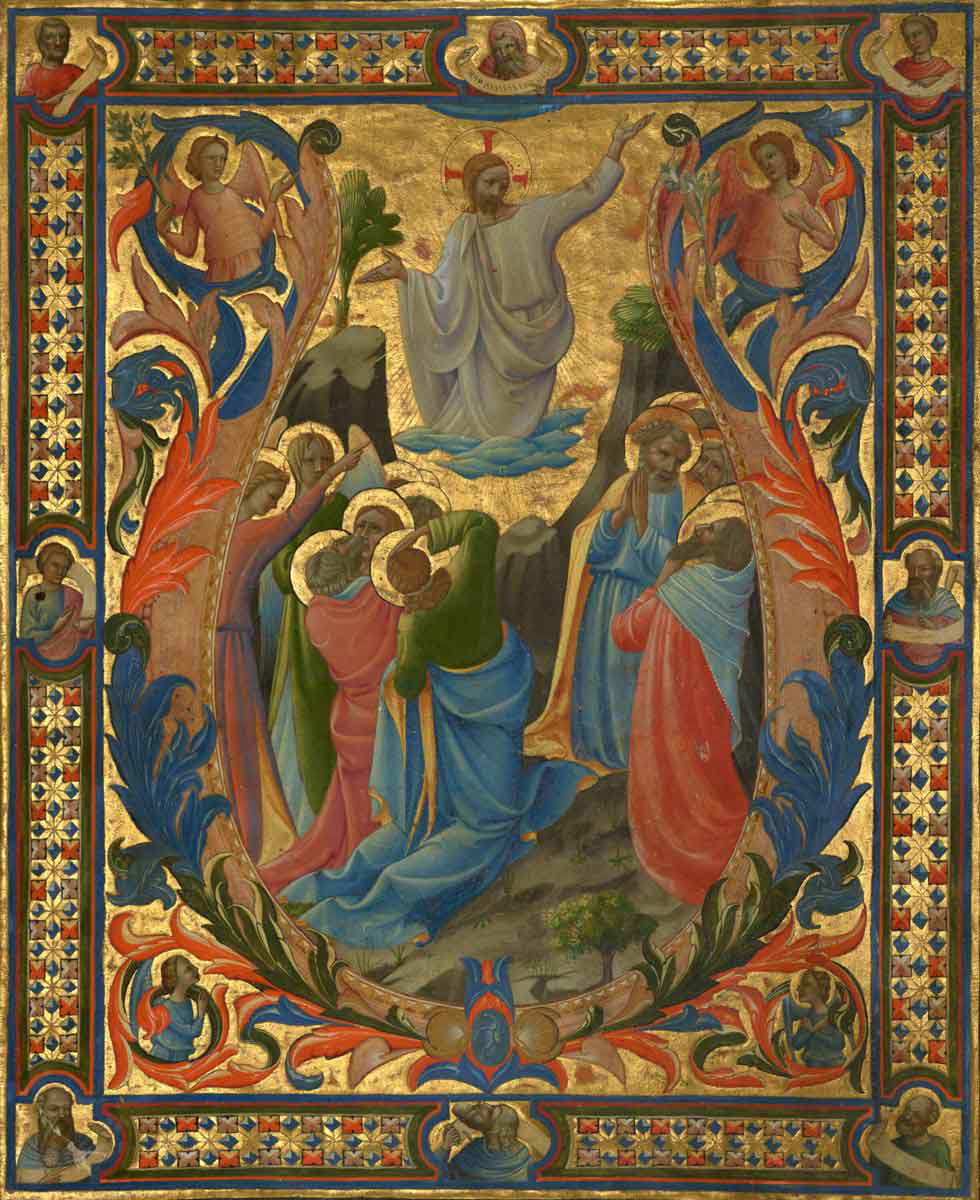 letter v ascension